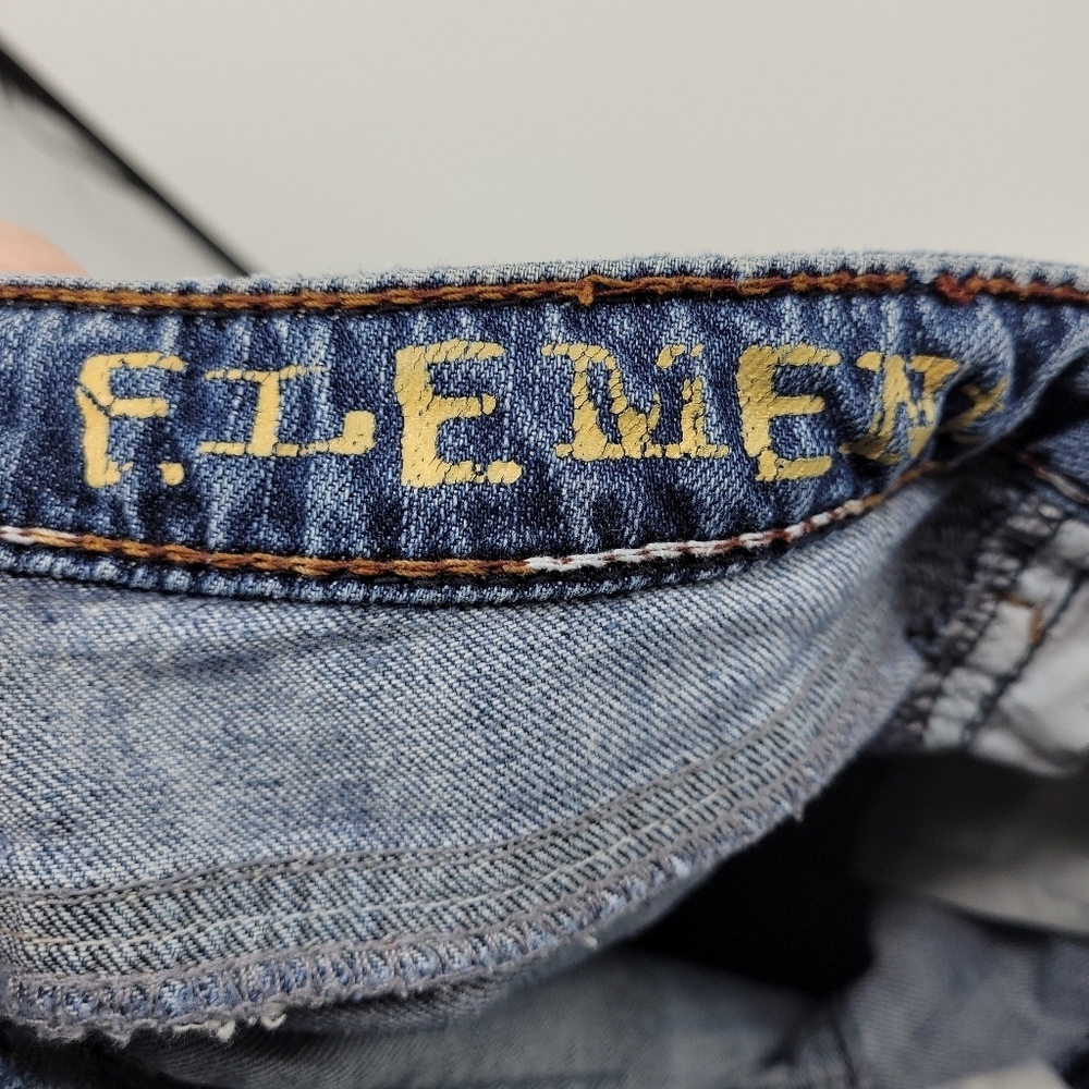 Silver Jeans Womens Element Flare Faded‎ Distressed Jeans Size 27 - Picture 10 of 16